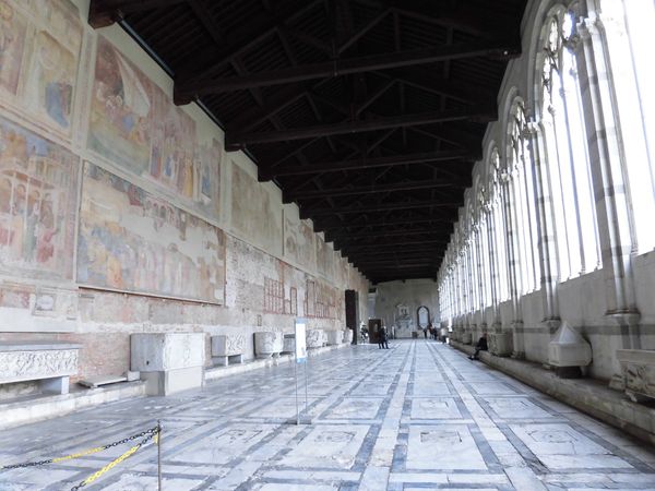 イタリア・ピサ「イタリアの思い出」の写真：数十年ぶりに行ったピサ
アルノ川の洪水の...