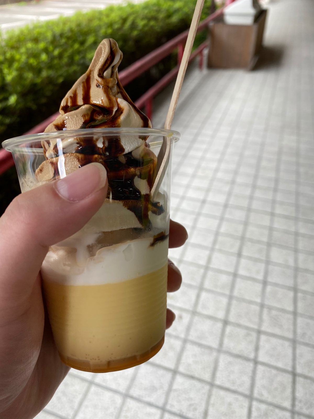 熊野古道の大門坂！
の近くの那智ねぼけ堂！