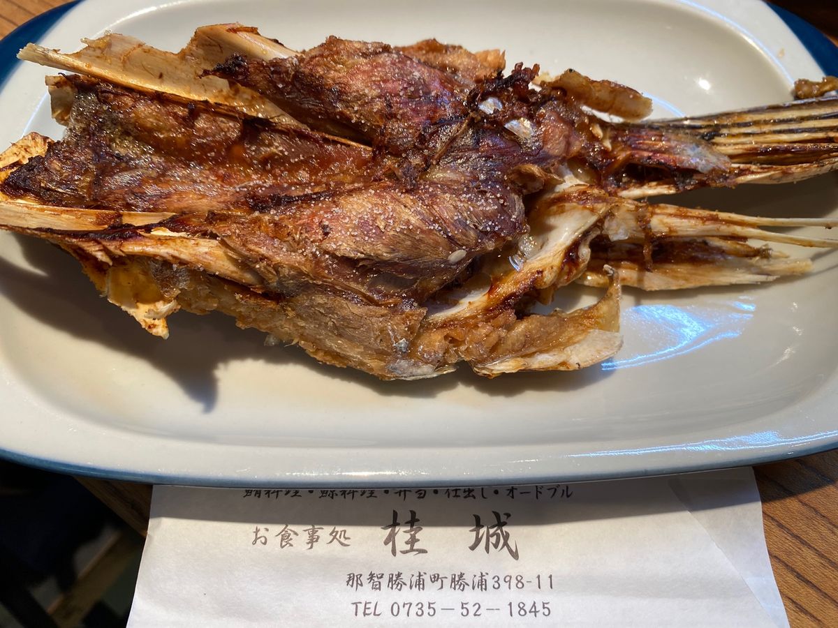 勝浦のマグロ！
桂城さんでいただきました！