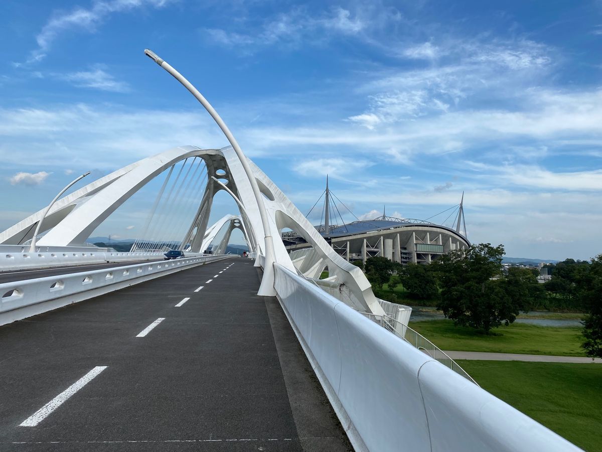 豊田スタジアム！に寄り道！