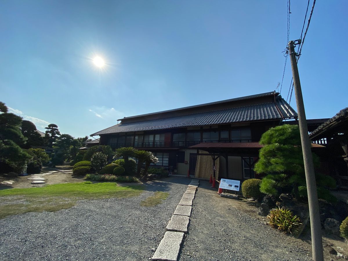 田島弥平旧宅！
世界遺産！