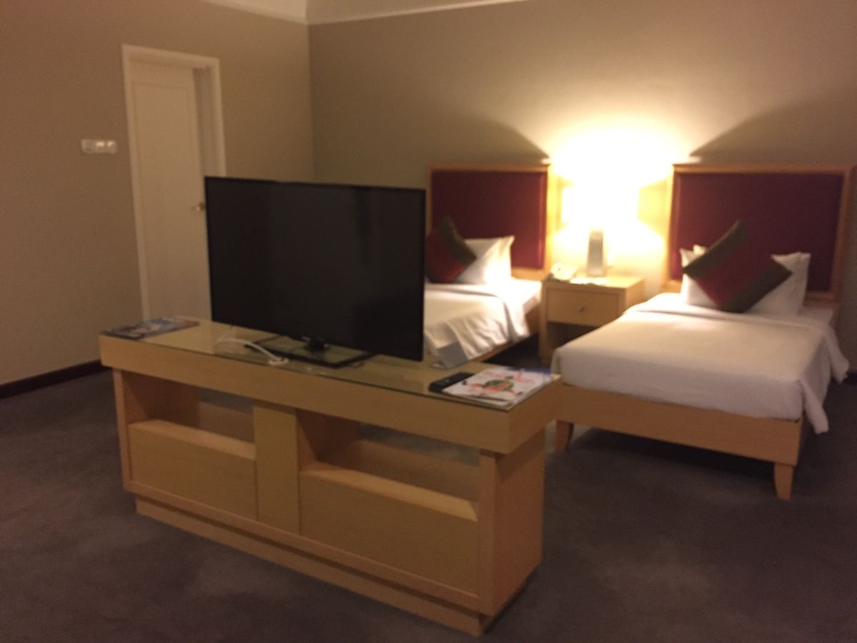 お部屋が広くてびっくり‼️