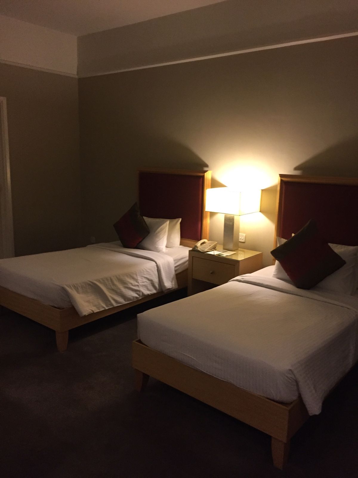 お部屋が広くてびっくり‼️