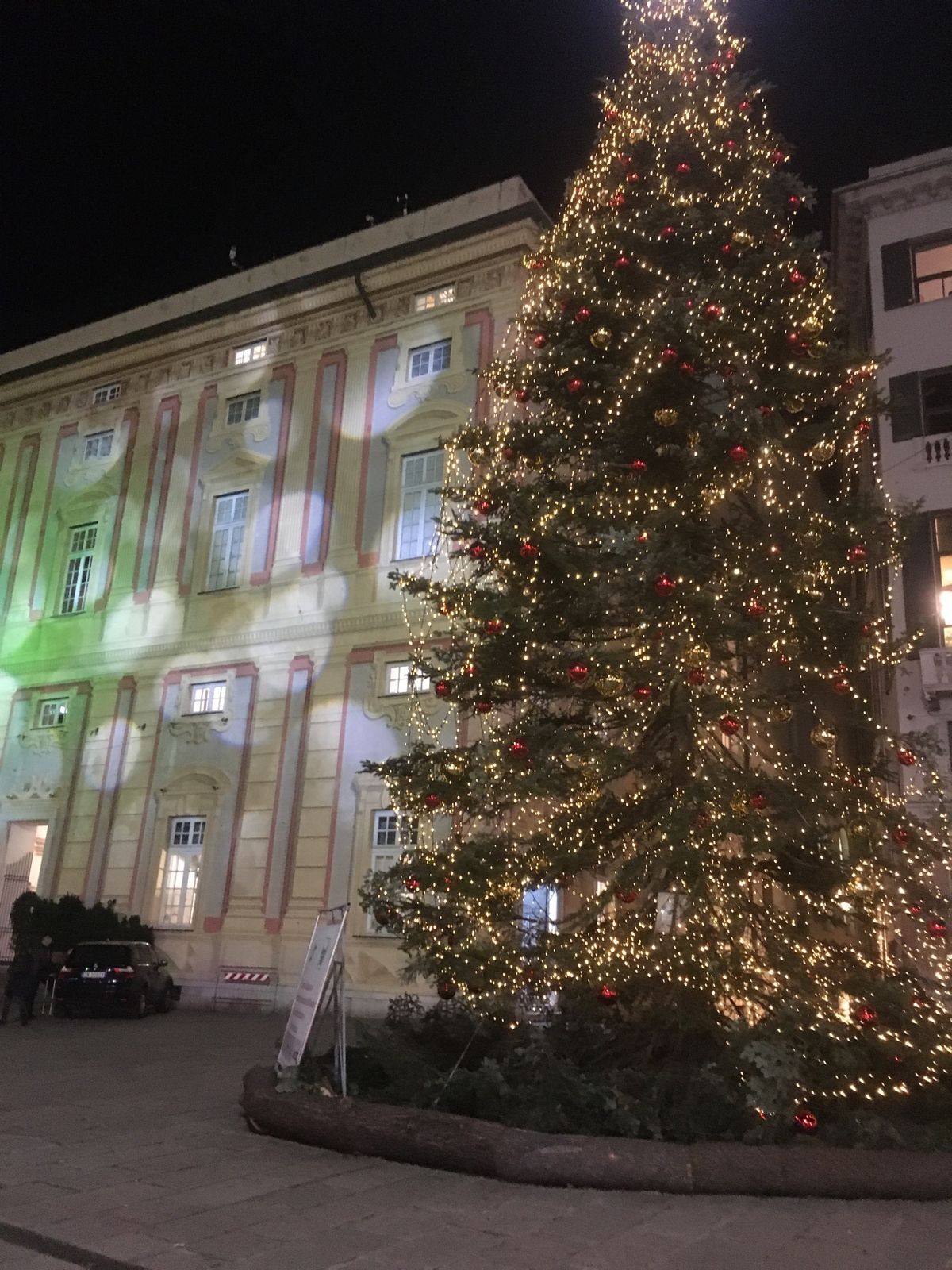 クリスマスの飾りつけがきれいな時期のジェノヴァ
日付は適当です。この前後。