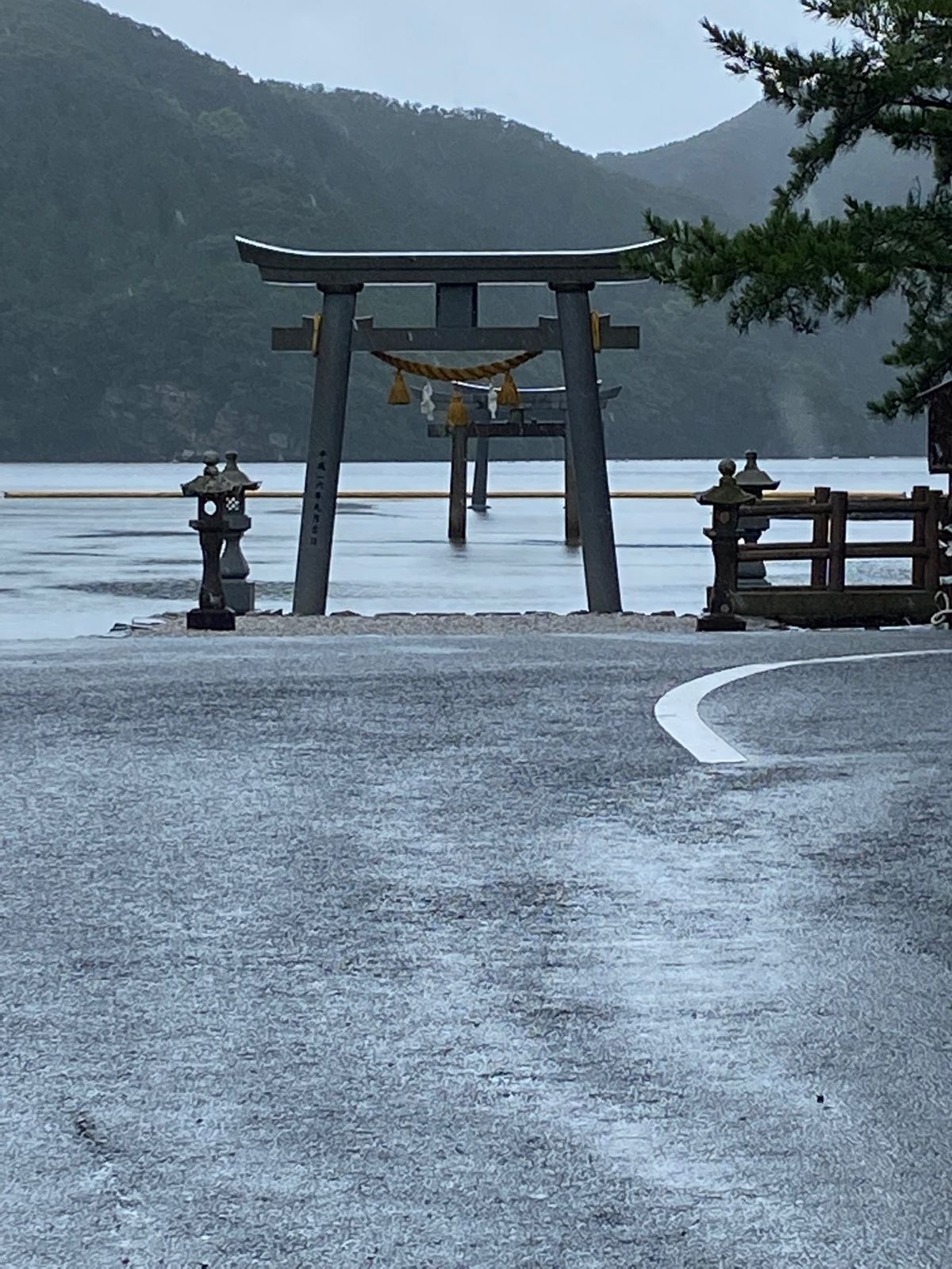 あいにくの天候でしたが、Ghost of Tsushimaのモデルになった...