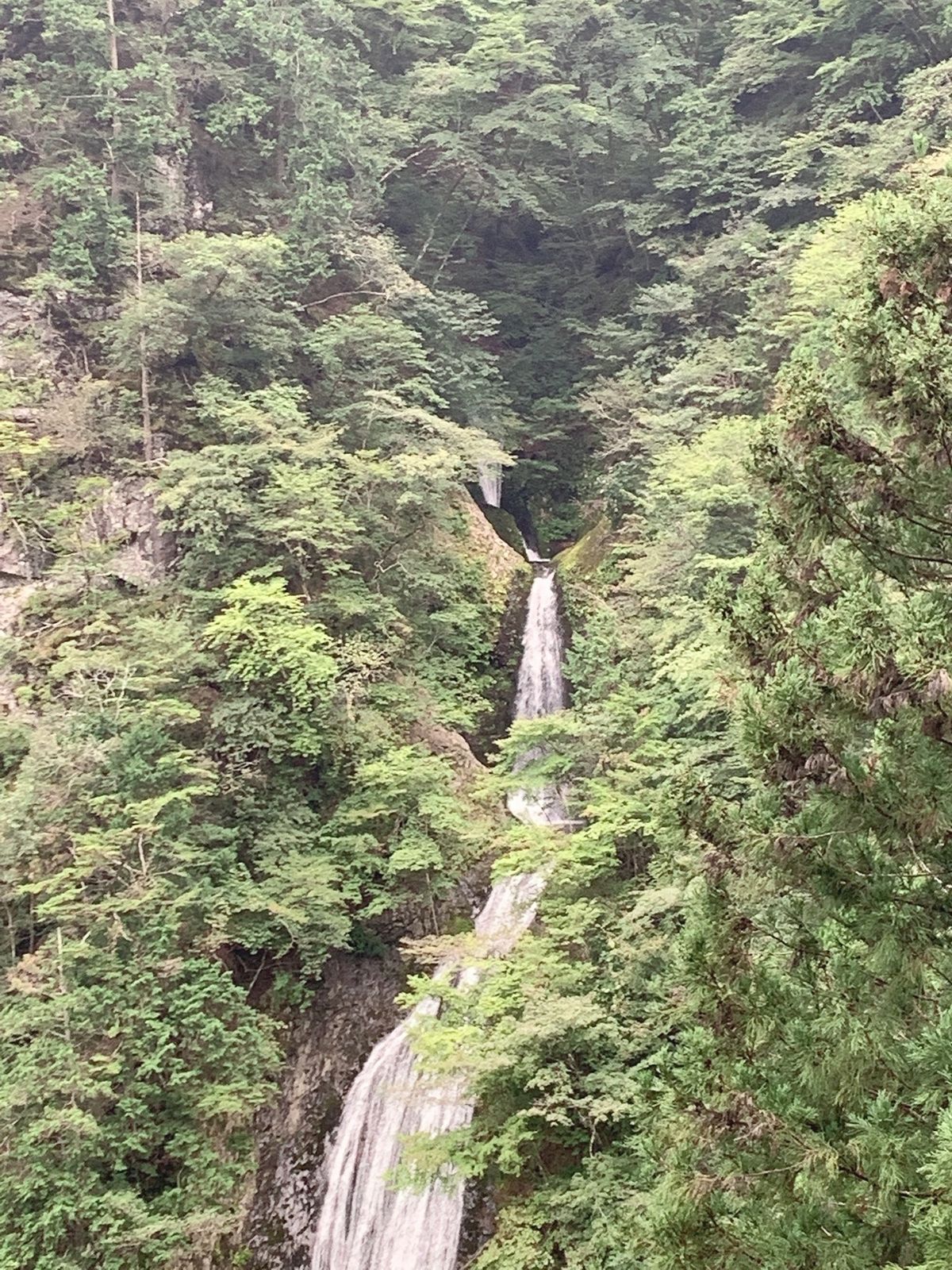 秩父、丸神の滝
滝つぼがないから真下から見れます！！