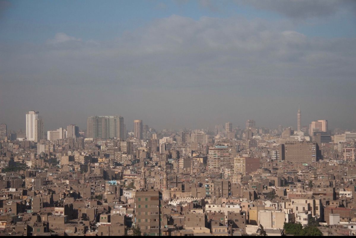 エジプト
●アレキサンドリア　カイトベイ要塞
●エジプト考古学博物館の池に...