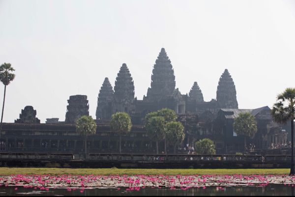 カンボジア・シェムリアップ「カンボジア遠征」の写真：シェムリアップ
●アンコール・ワット（世...