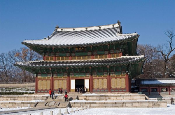 大韓民国 (韓国)・ソウル「韓国　ソウル遠征」の写真：●昌徳宮（世界遺産）
●光化門広場　世宗...