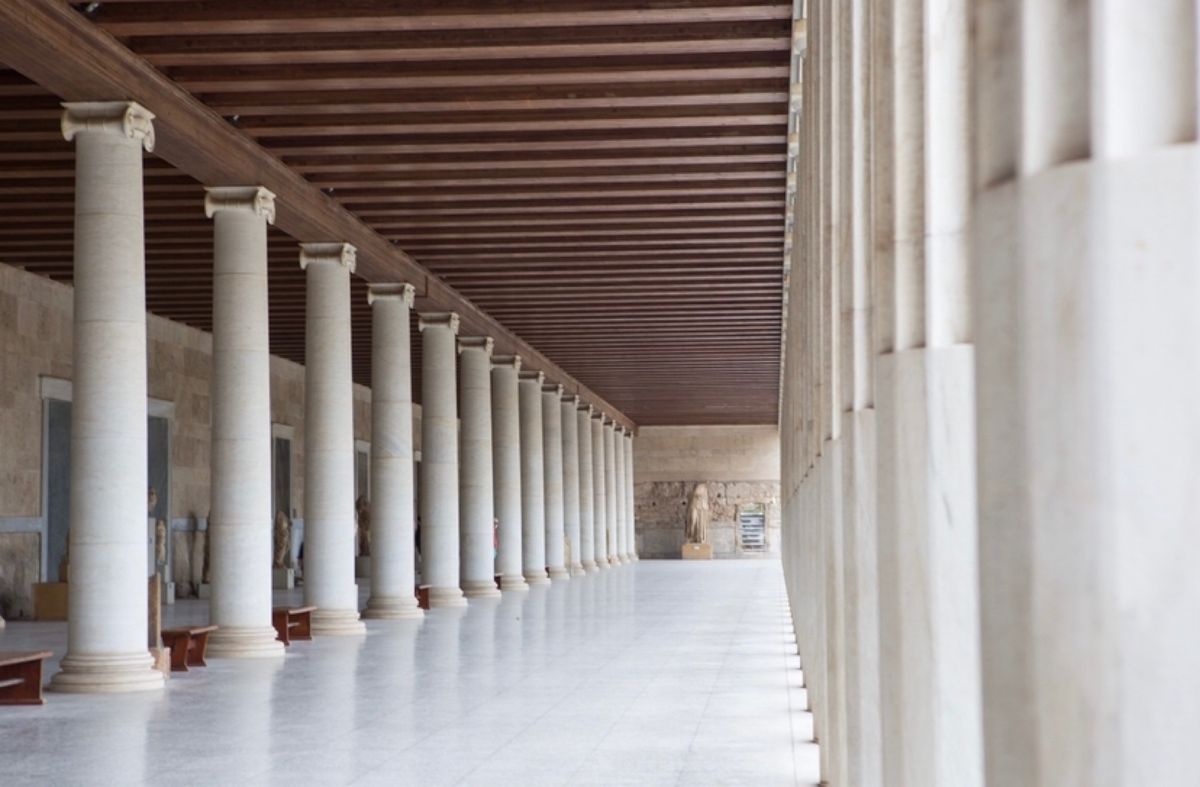 ●宿泊したエレクトラホテルの最上階のレストランから撮影したアクロポリスの夜...