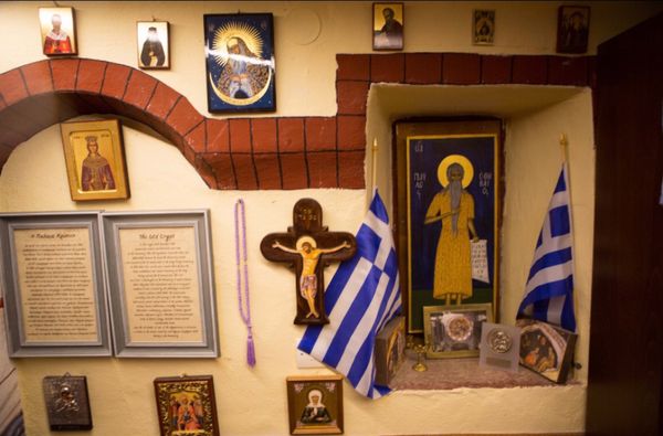 ギリシャ・アテネ「ギリシア遠征」の写真：ギリシャ　メテオラ（世界遺産）
●修道院...