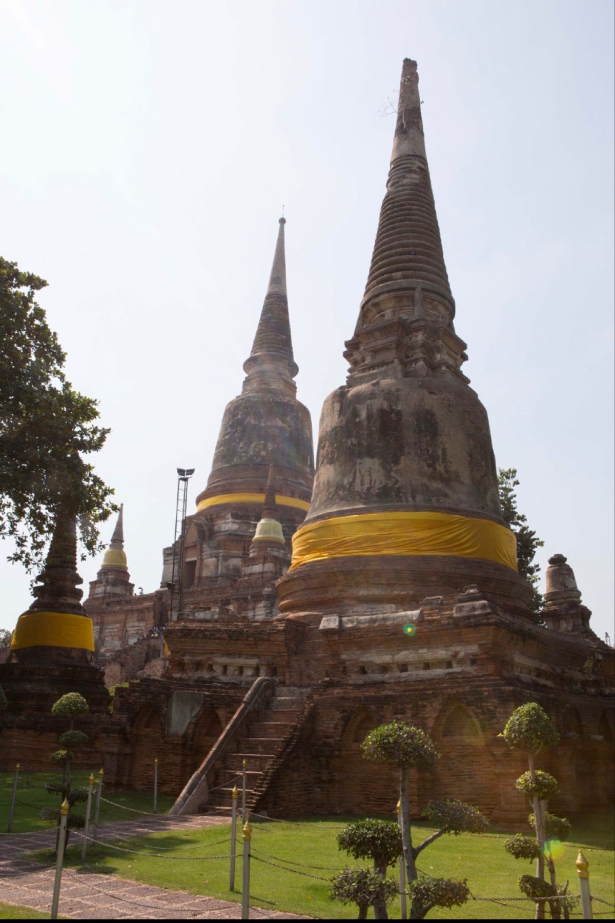 アユタヤ
●ワット・ラーチャプラナ（世界遺産）
●ワット・ヤイ・チャイ・モ...