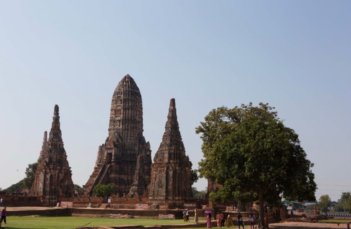 アユタヤ
●ワット・ラーチャプラナ（世界遺産）
●ワット・ヤイ・チャイ・モ...