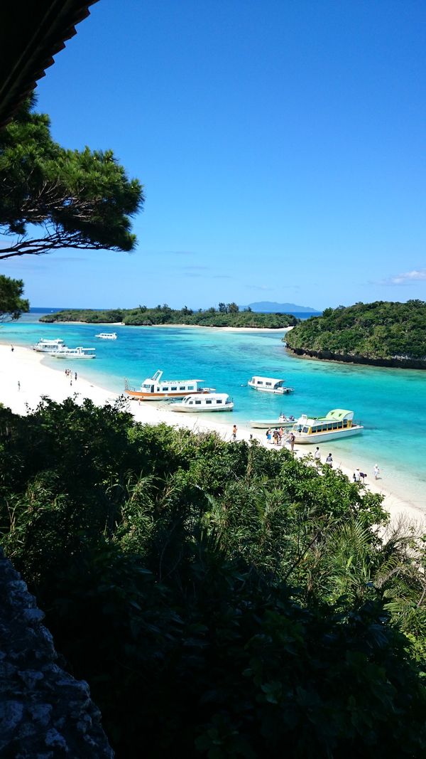 日本・竹富島「家族旅行」の写真