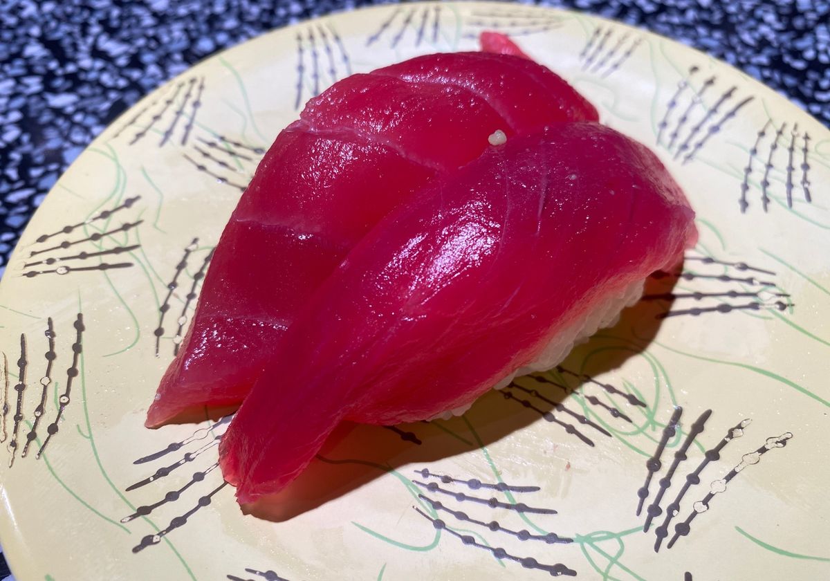 初日の夜ご飯はお寿司。
これはどうしても外せない。