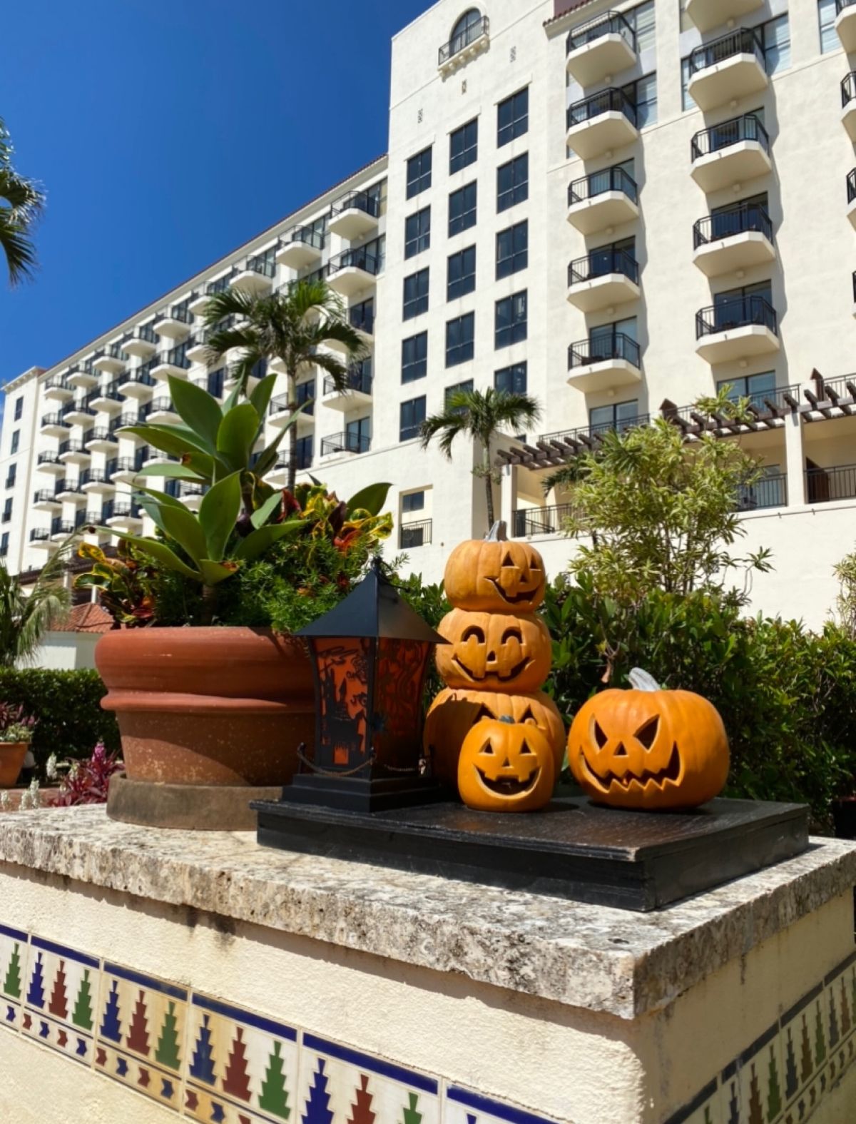 ホテル日航アリビラ
●ニライビーチ
●ハロウィンの飾り
●ハロウィンの飾り...