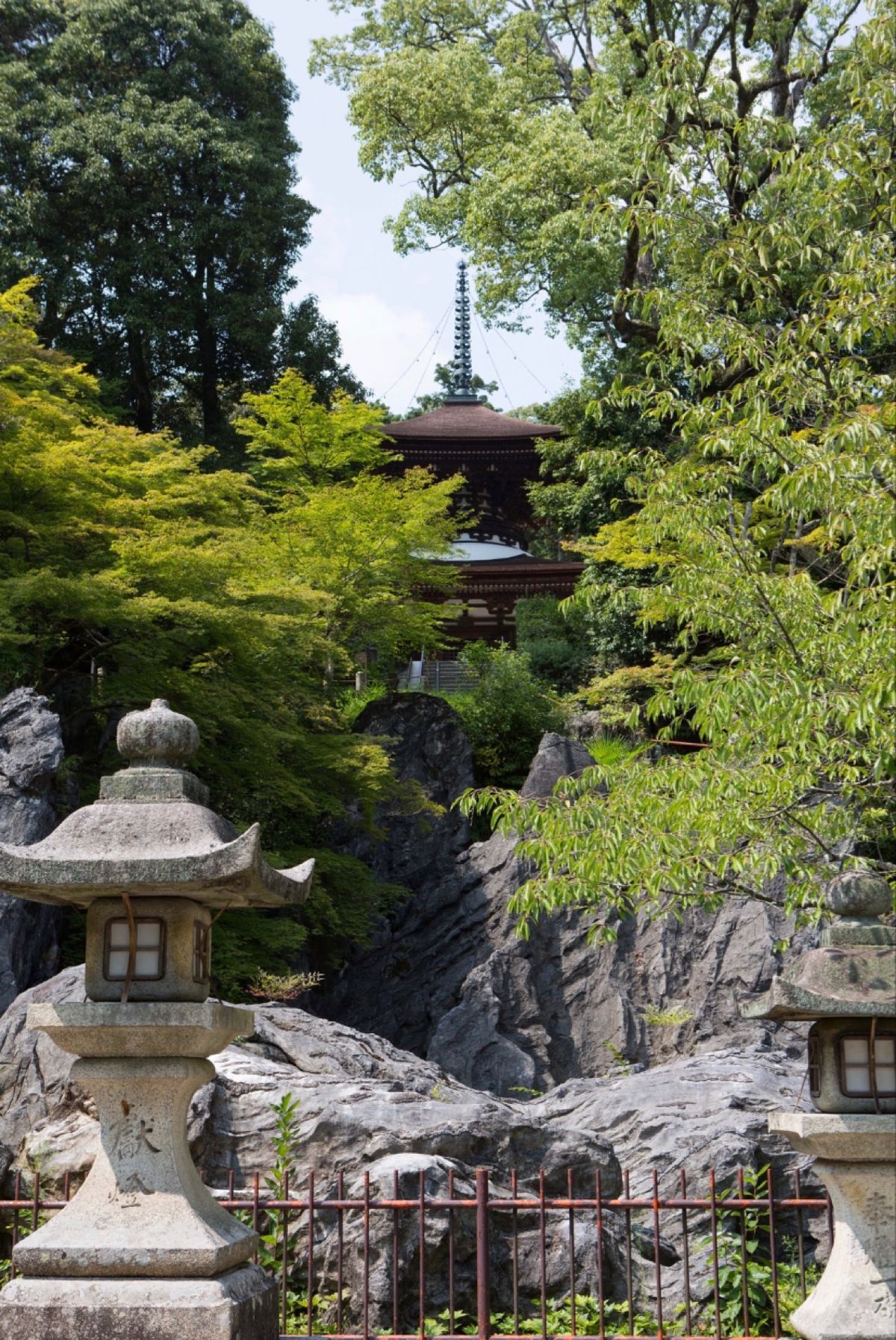 滋賀県
●園城寺（三井寺）の蓮の花
●石山寺　山門
●石山寺　本堂
●石山...