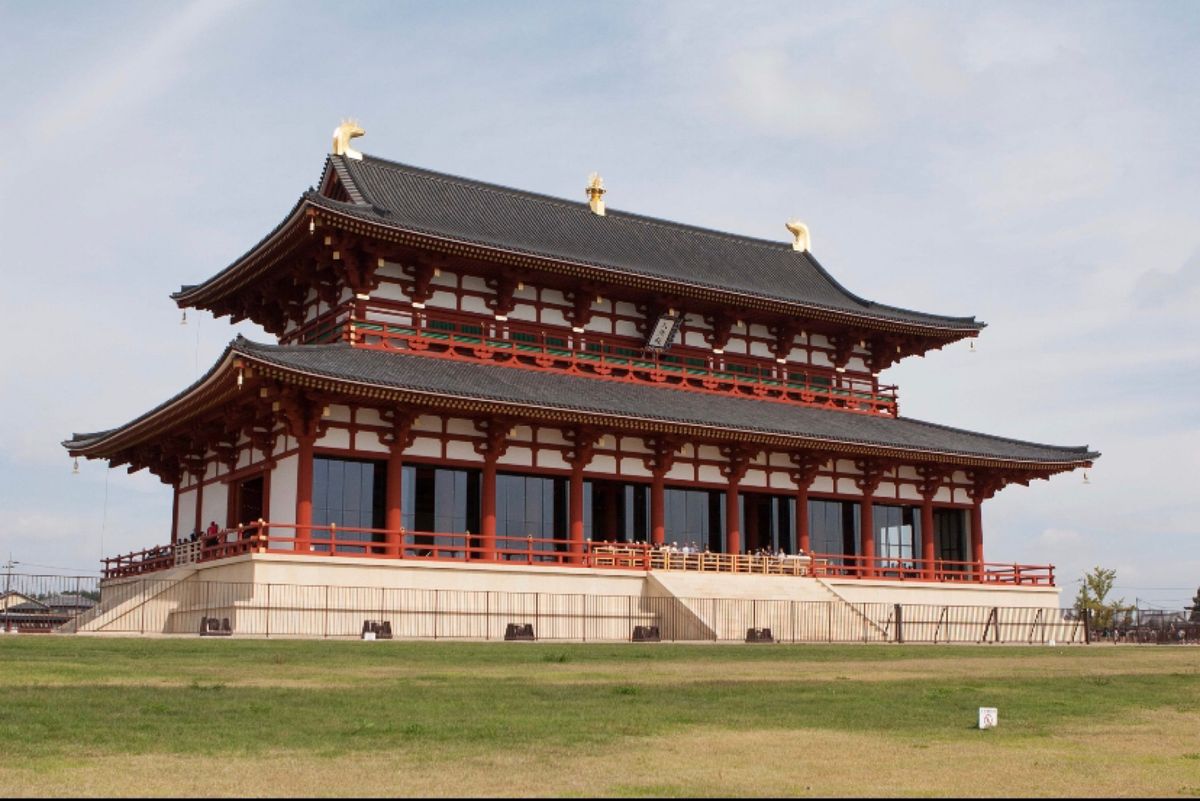 奈良
●朱雀門のライトアップ
●朱雀門
●大極殿

これはどちらも残念なが...