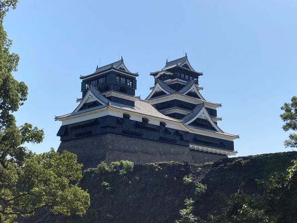 日本・大分県「熊本→宮崎→大分→熊本→福岡(2021)」の写真：熊本城🏯
至る所にくまモン…！ずっと見て...