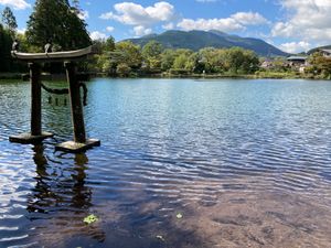 金鱗湖
湯平温泉
(@由布市)
湯平温泉はコロナ禍、昨年の豪雨の影響もある...
