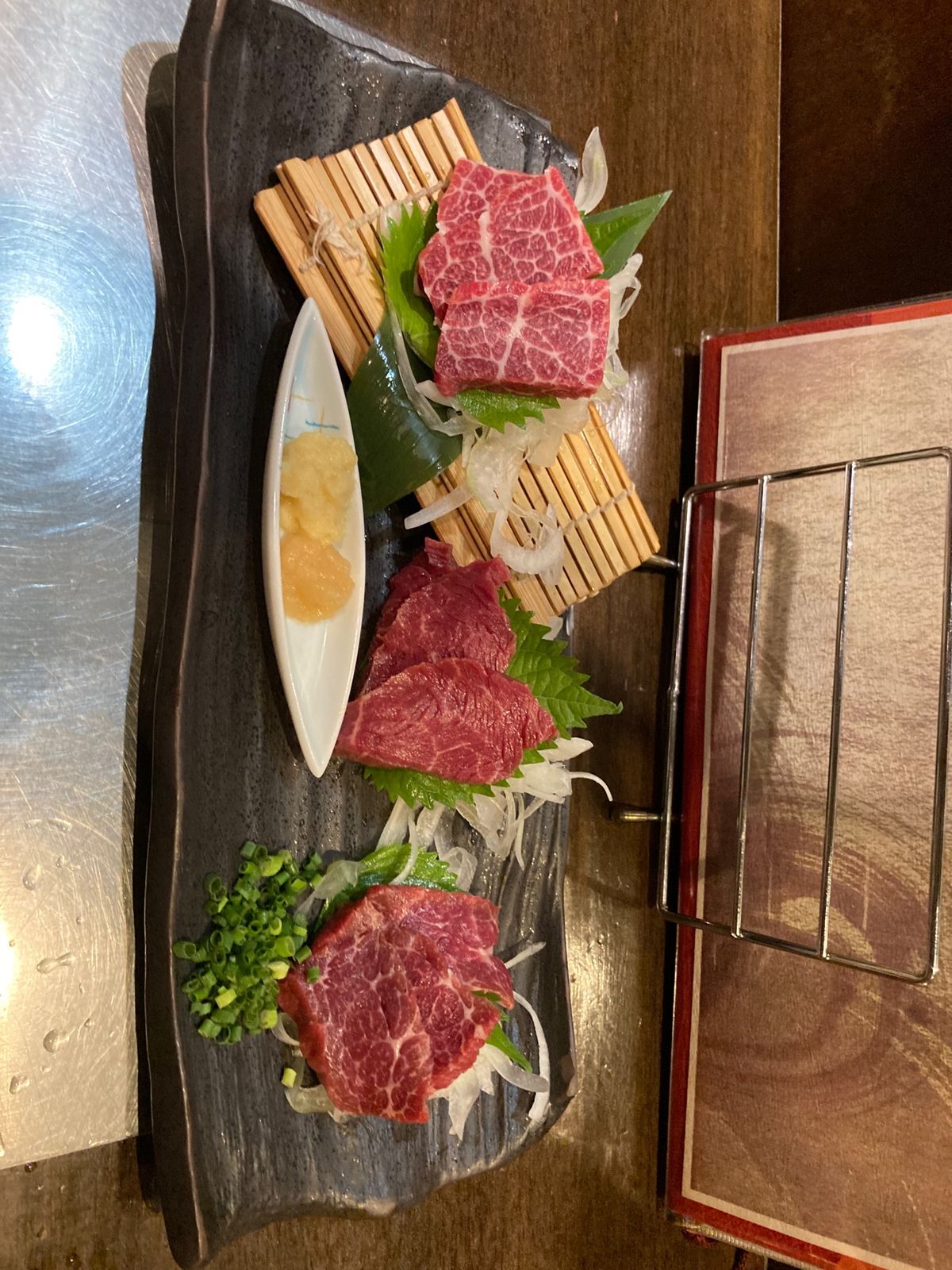 熊本ホルモン@熊本(地元では熊ホルって言うらしい！笑)
馬刺しも焼肉もホル...