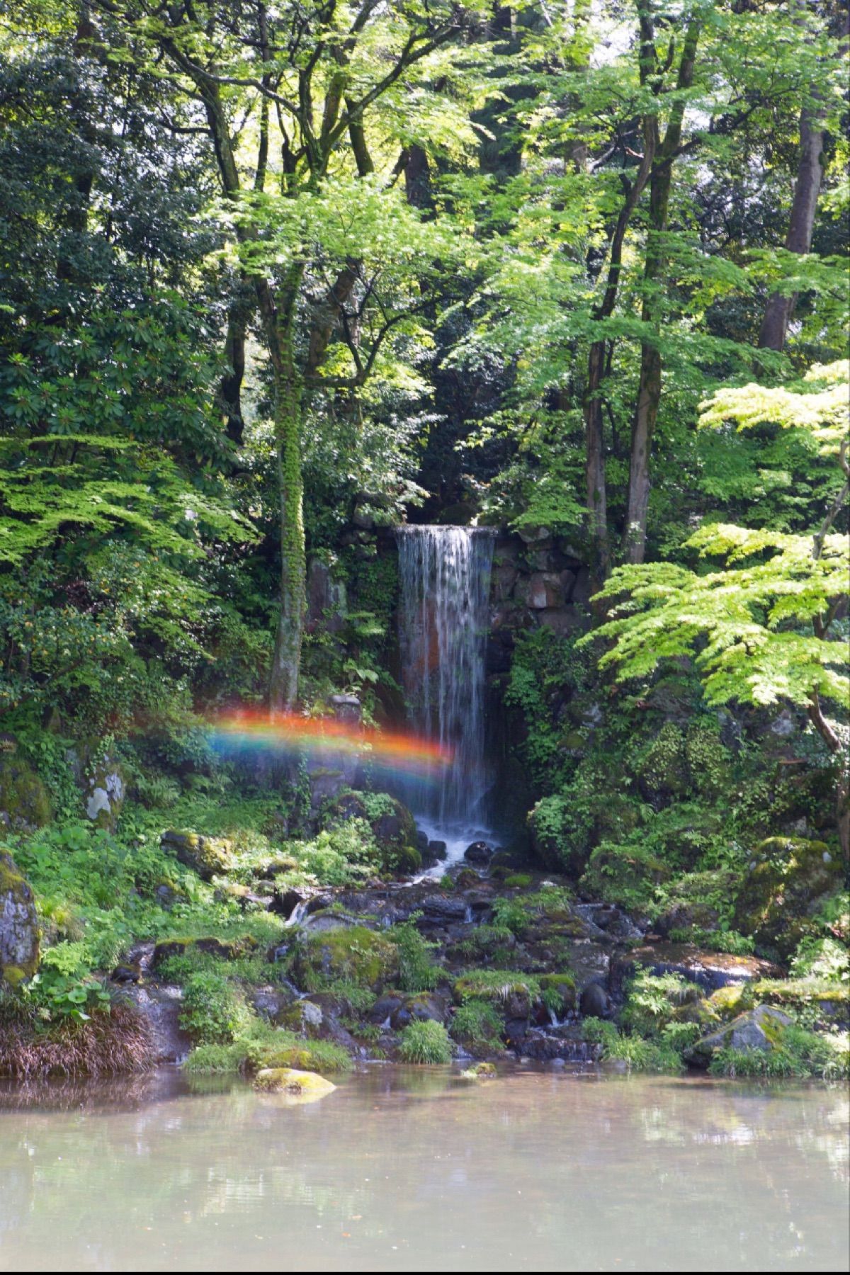 石川県金沢市
●金沢城
●金沢城
●兼六園
●兼六園の滝にかかった小さな虹...