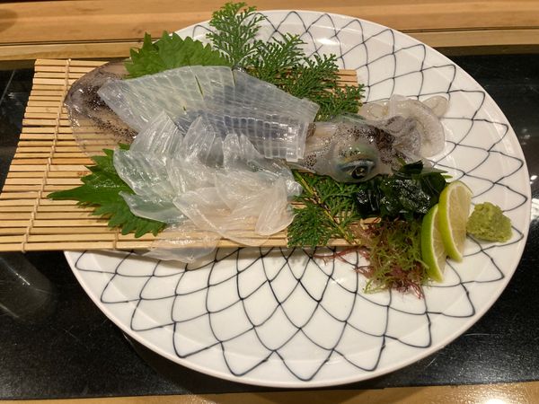 日本・佐賀県「佐賀、長崎一人旅」の写真：玄海肴処旬風
呼子のイカ、食べれた〜！！...