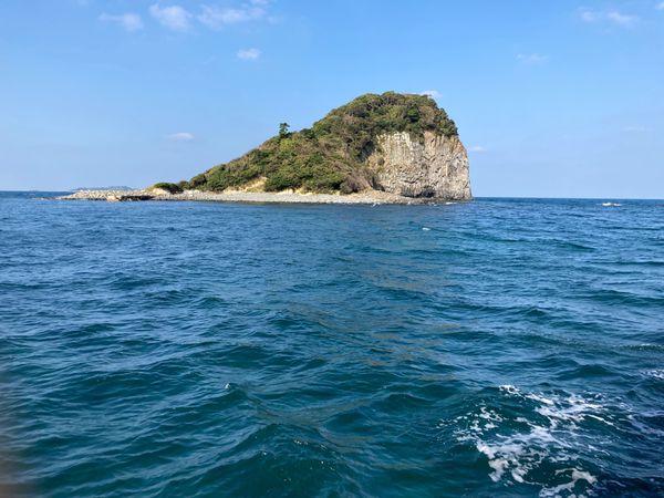 日本・佐賀県「佐賀、長崎一人旅」の写真：呼子
天候？の関係で七ツ釜遊覧船に乗れず...