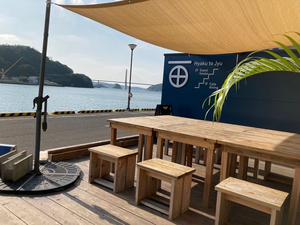 日本・佐賀県「佐賀、長崎一人旅」の写真：百と十
呼子のオシャレカフェ〜