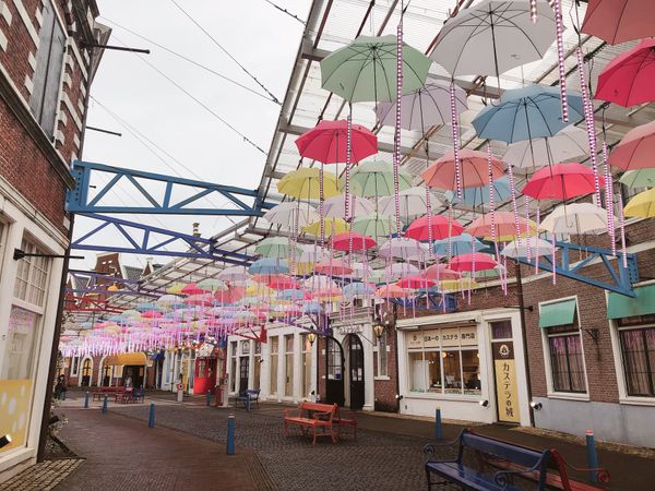 日本・長崎県「大雨のハウステンボス」の写真