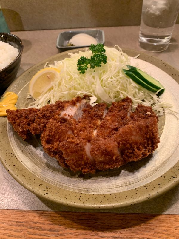 日本・鹿児島県「鹿児島市の巻2」の写真：実はヒレカツ派だが、
このロースカツのた...