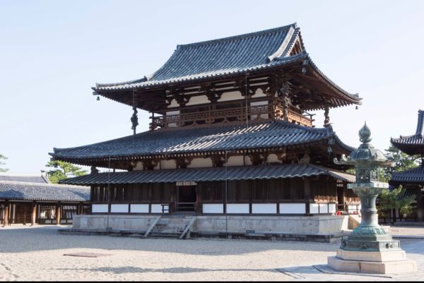 日本・奈良県「奈良旅行　　GO to トラベル」の写真：奈良県
生駒郡
●法隆寺　金堂（世界遺産...