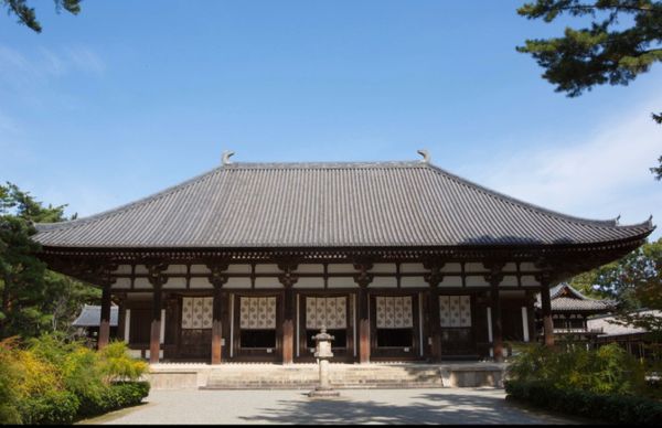 日本・奈良県「奈良旅行　　GO to トラベル」の写真：奈良県奈良市
●唐招提寺　金堂（世界遺産...