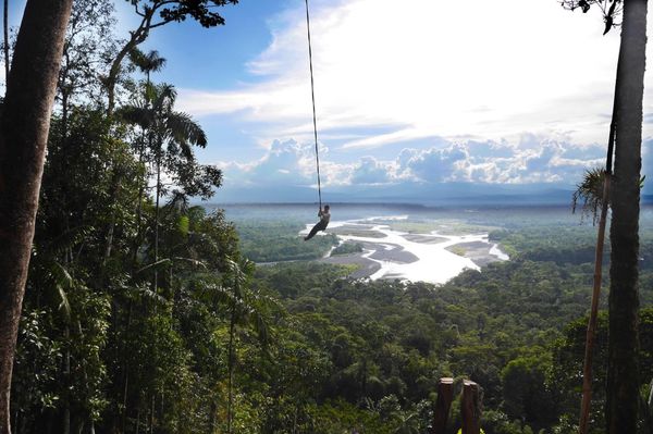 エクアドル・Quito「エクアドル在住」の写真：エクアドルのプーヨから日帰りのツアーで熱...