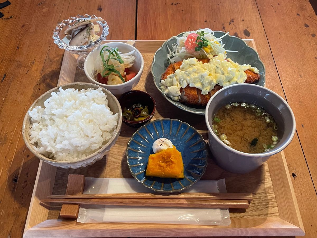 古民家ランチ😊