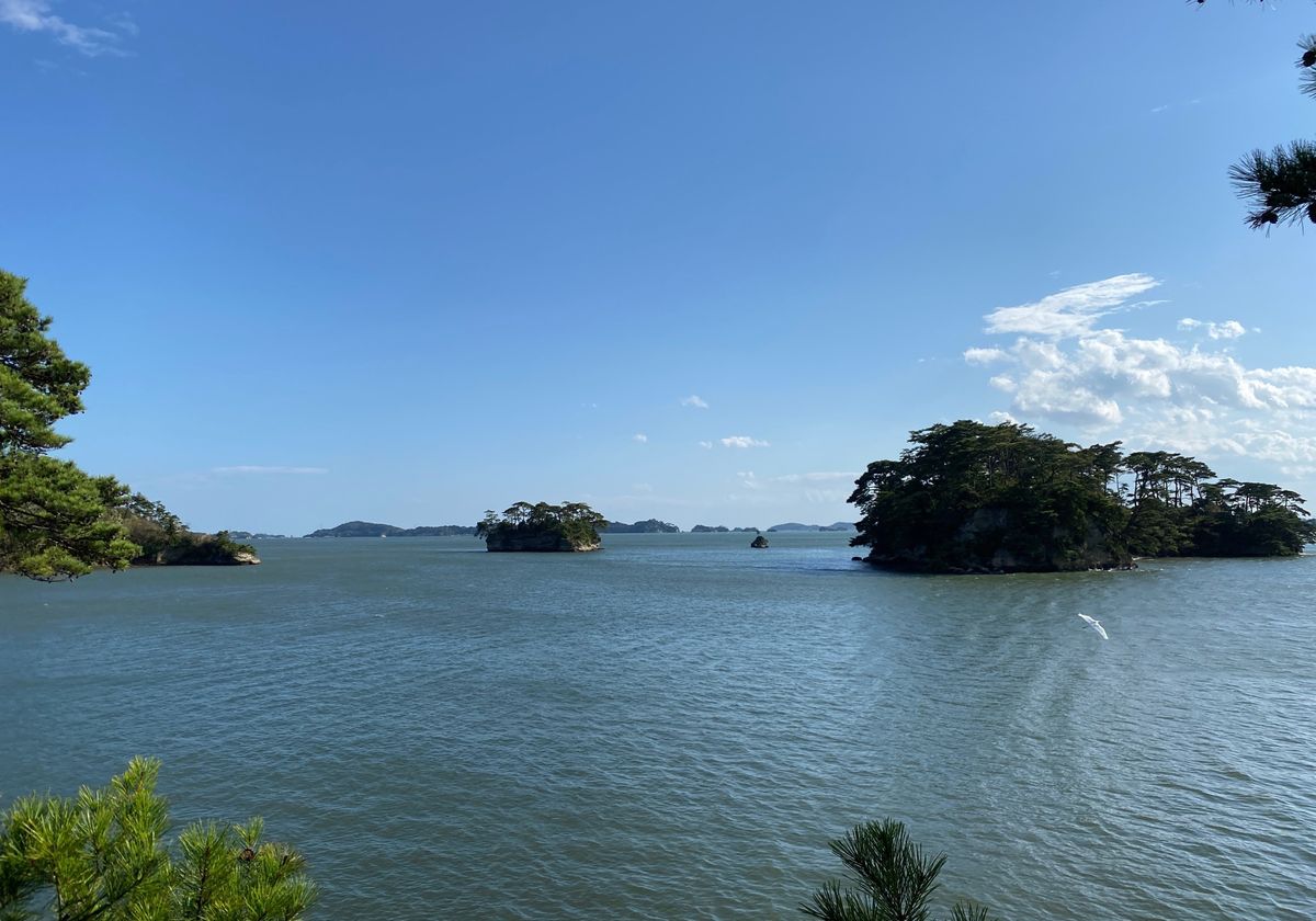 初めての東北で実は初の日本三景。
松島が最初になりました。