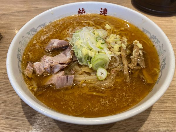 日本・北海道「一足早目の冬を感じに北海道」の写真：今日もしっかり麺活。
純連さんの味噌ラー...