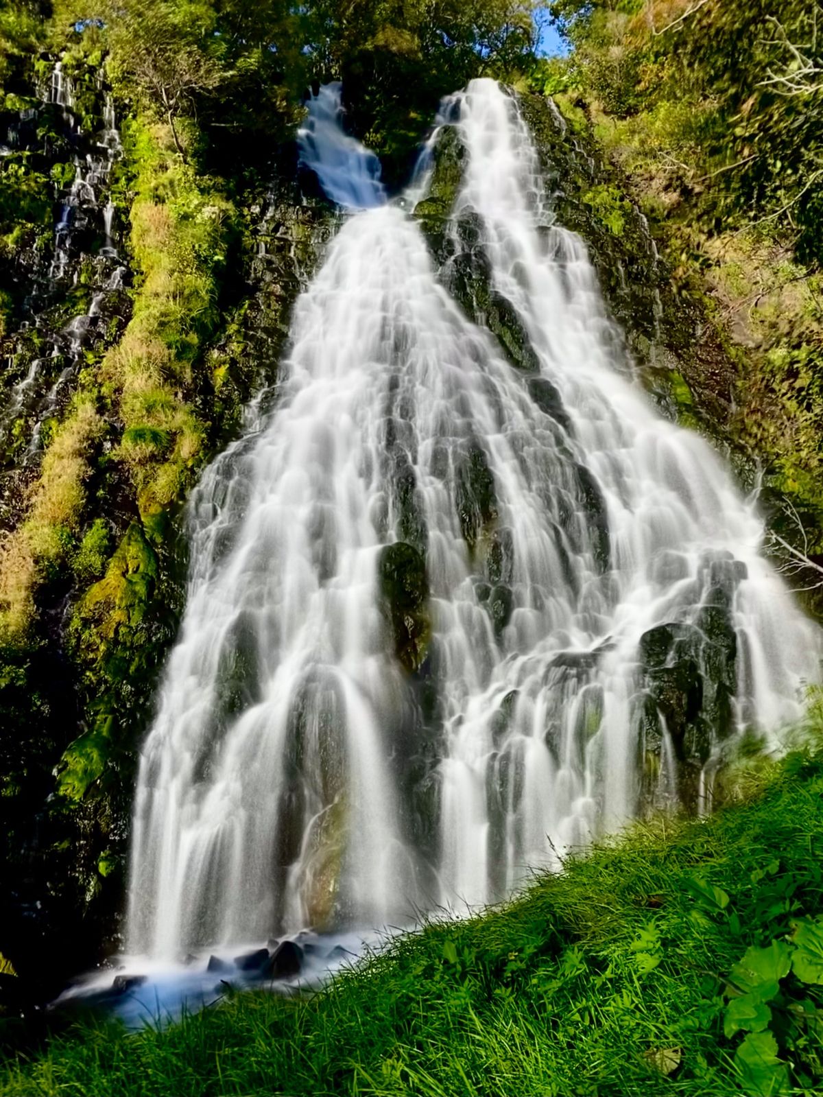 最初にオシンコシンの滝へ行きました。