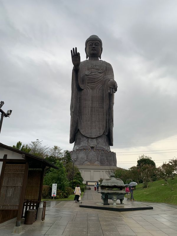 日本・茨城県「茨城の牛久の大仏」の写真