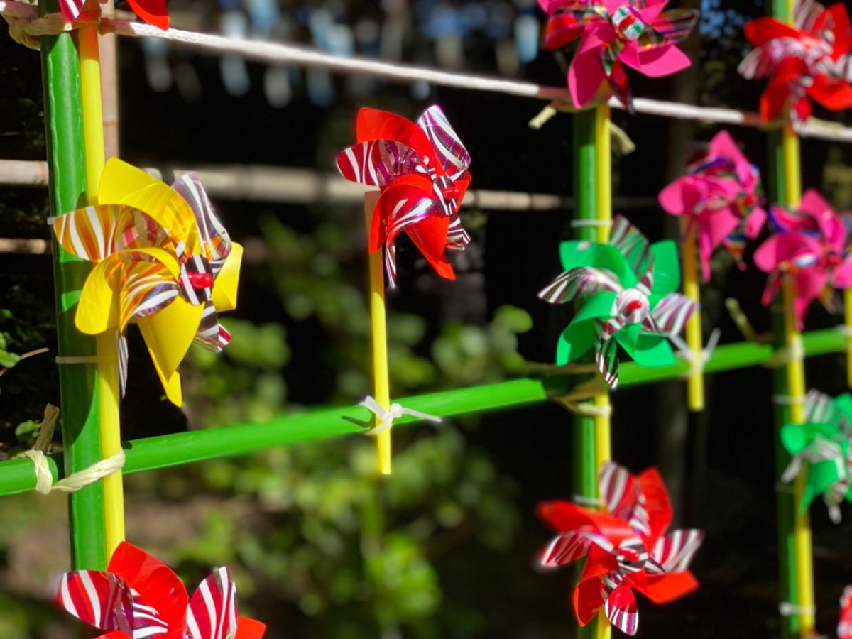 鷺神社⛩

風車と風鈴が可愛らしく飾ってあった
