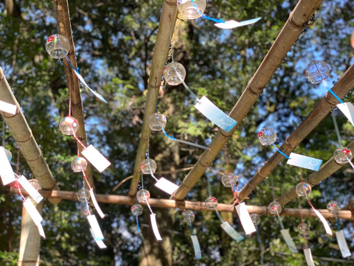 鷺神社⛩

風車と風鈴が可愛らしく飾ってあった