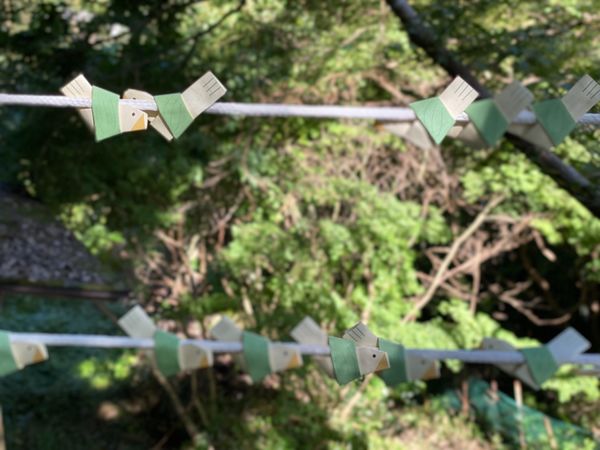 日本・島根県「広島から島根へ横断出張🚗」の写真：鷺神社⛩

鳩さんおみくじ🕊が可愛いくて...