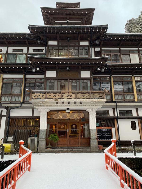 日本・銀山温泉「銀山温泉」の写真：能登屋旅館泊
