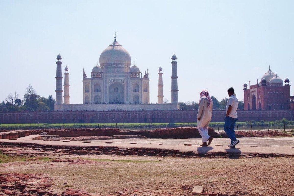 インドのアーグラ。
タージマハールやアーグラ城などを見学した。
タージマハ...