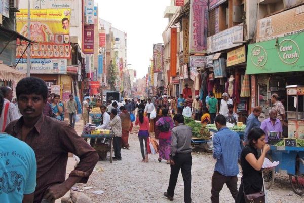 インド「７ヶ月２８ヶ国世界一周（インド）」の写真：南インドのバンガロールはITの町として有名だが...