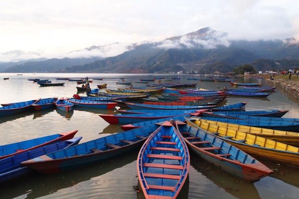 ネパール・Kathmandu「７ヶ月２８ヶ国世界一周（ネパール）」の写真：ネパールのポカラはゆっくり過ごすには最適...