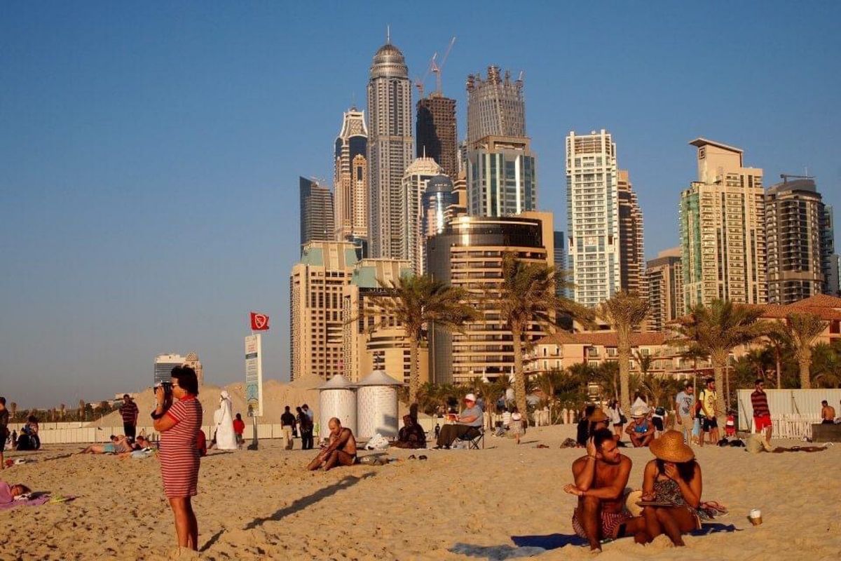 ヨルダンからドバイに来て その発展ぶりに驚愕。
人工スキー場ハンパない