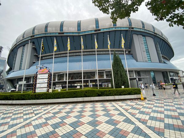 「京セラドームでベイスターズの試合を観る」の写真