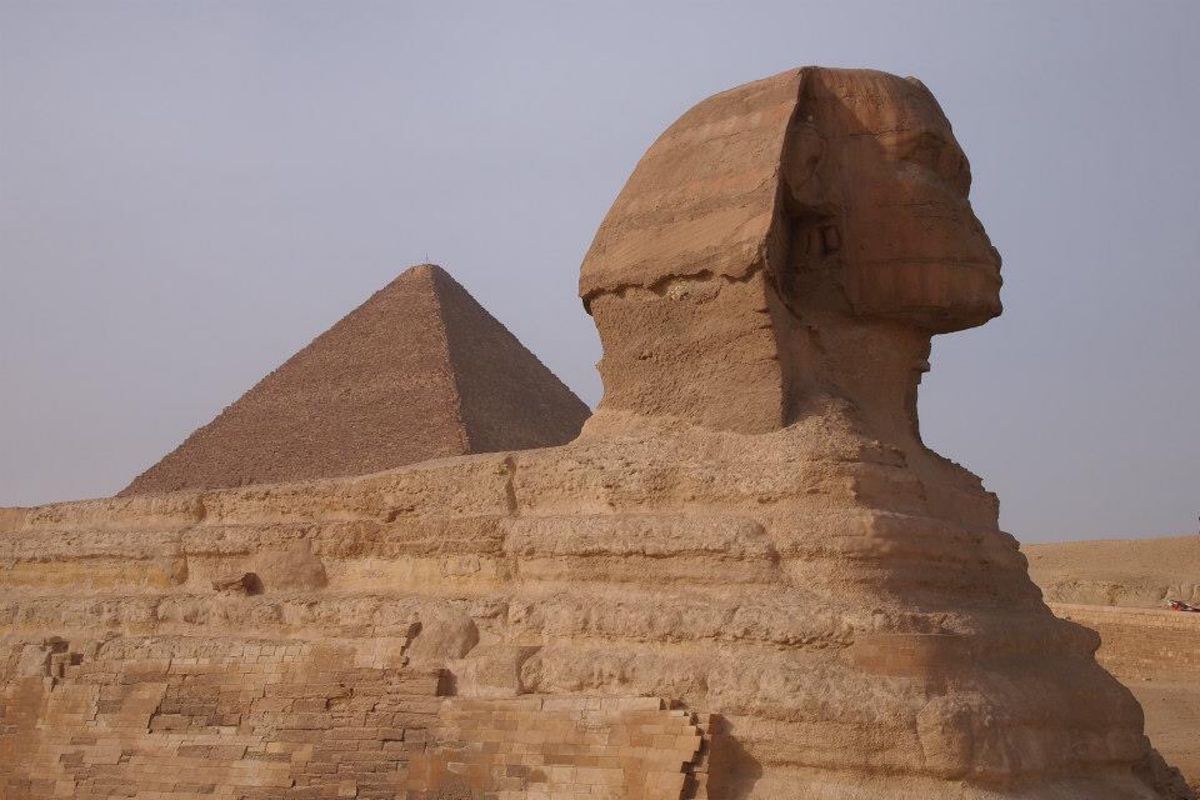 エジプトといえばギザのピラミッド