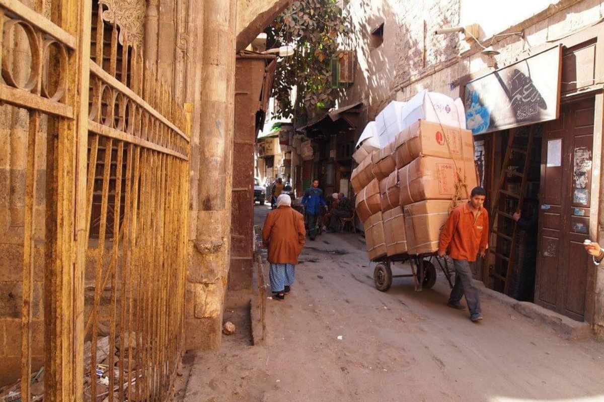 カイロの裏路地歩き大会
